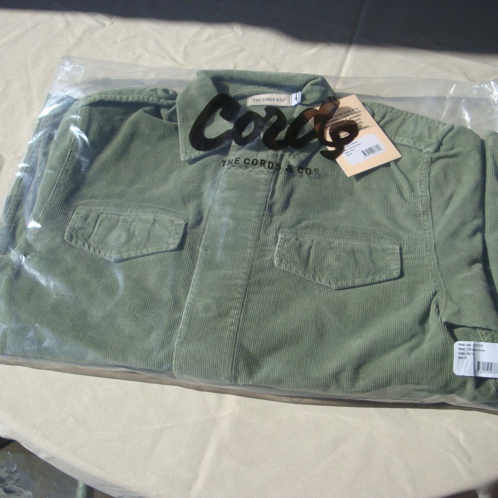 NEW with tags Iconic Green Jack Jacket (corduroy)